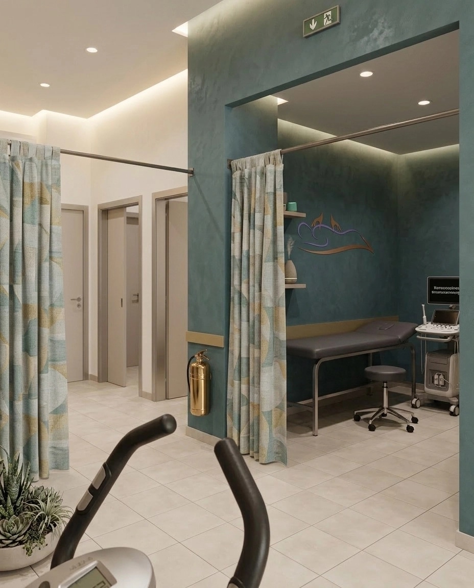 Interior design in Minimalism style — clinic by GenRoom AI
