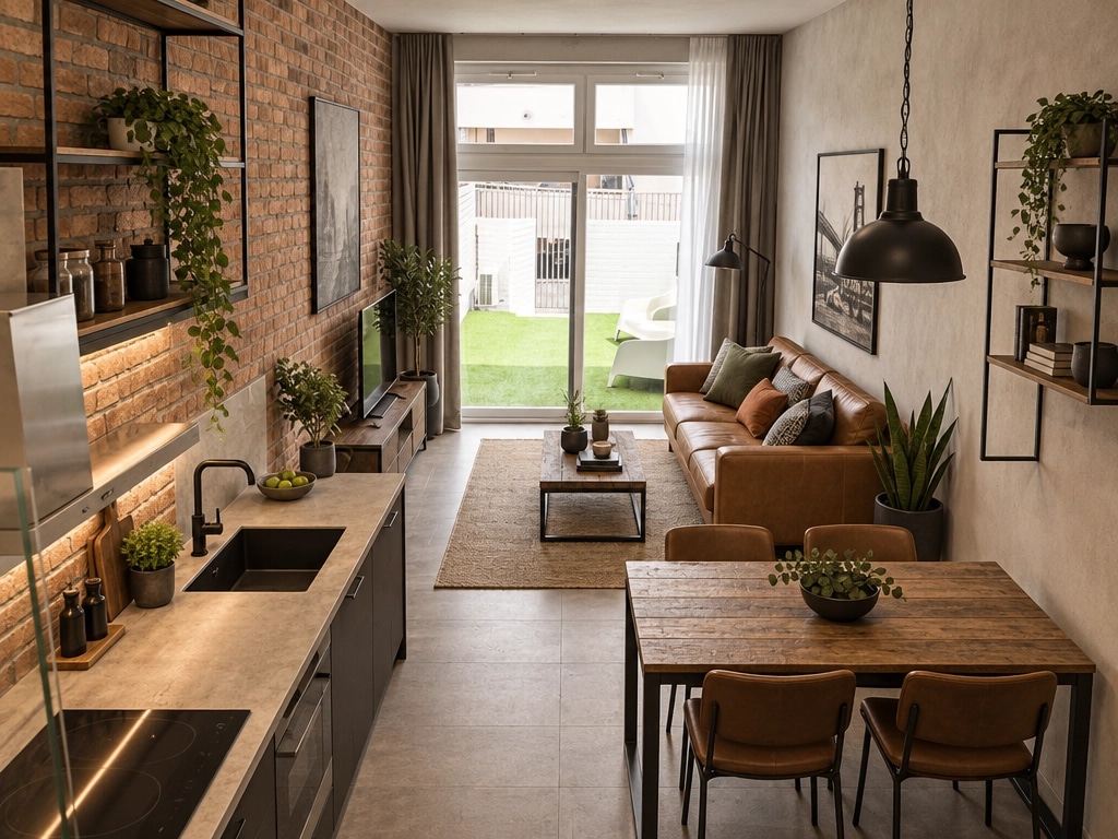 Design interior în stil Loft / Industrial — other de GenRoom AI