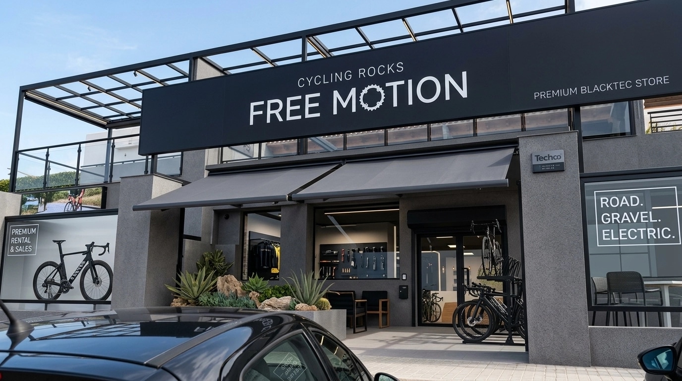 Facade design in Blacktec Facade style — Facade by GenRoom AI