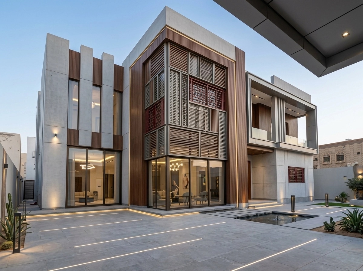 Contemporary Facade Facade design — facade photo by GenRoom AI