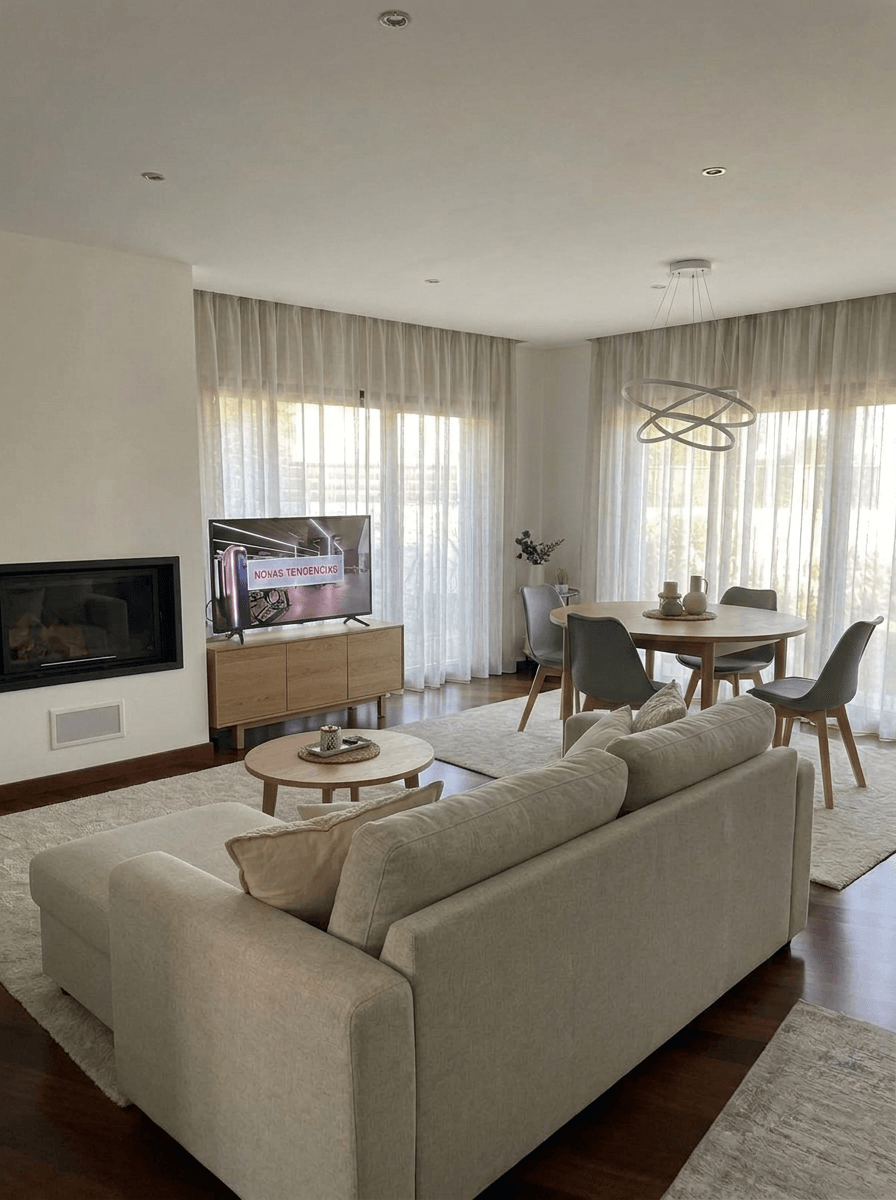 Interior design in Scandinavian style — Living Room by GenRoom AI