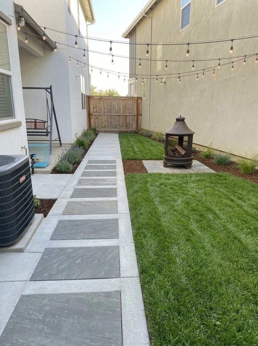 Yard design in no_style style — photo by GenRoom AI