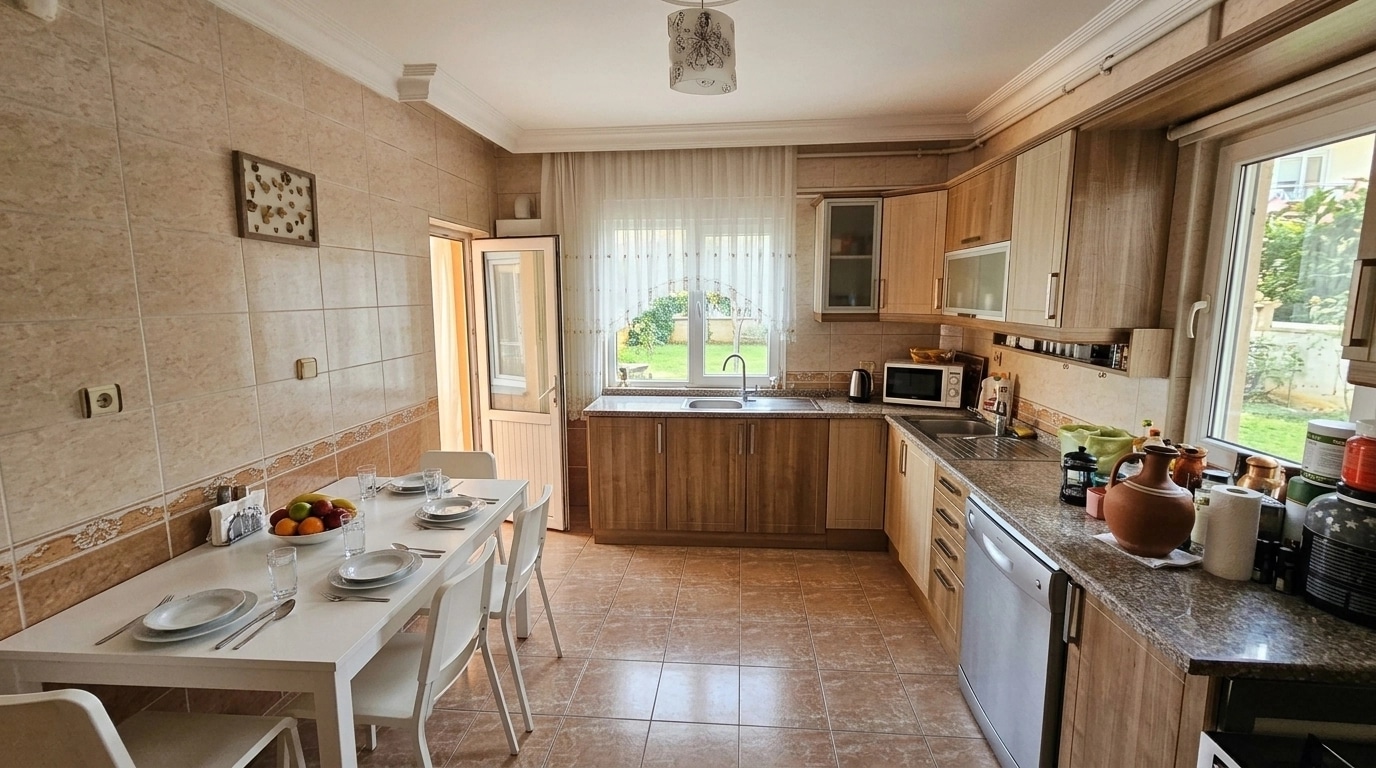 Kitchen interior in no_style style — photo by GenRoom AI