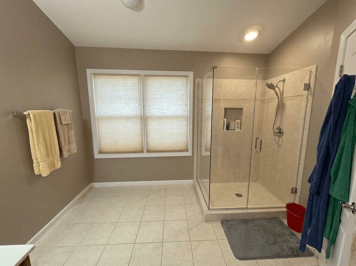 Bathroom interior in no_style style — photo by GenRoom AI
