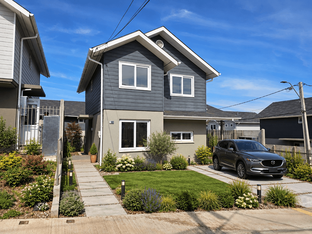 Yard design in no_style style — photo by GenRoom AI
