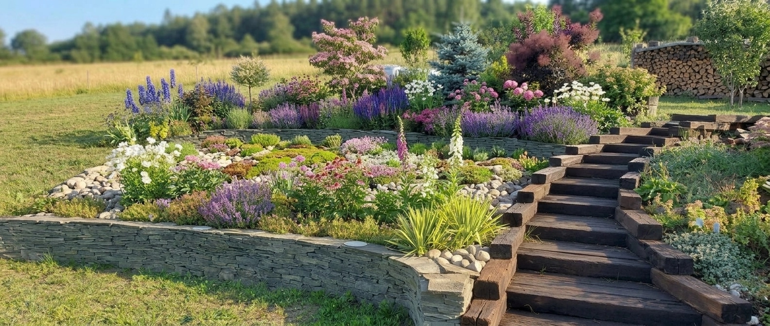 Yard design in no_style style — photo by GenRoom AI