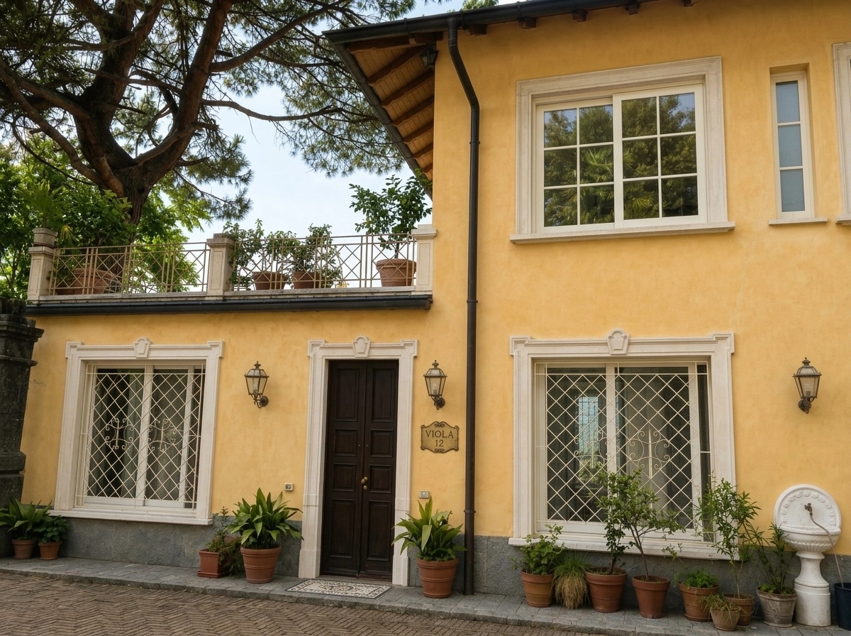 Mediterranean Facade Facade design — facade photo by GenRoom AI