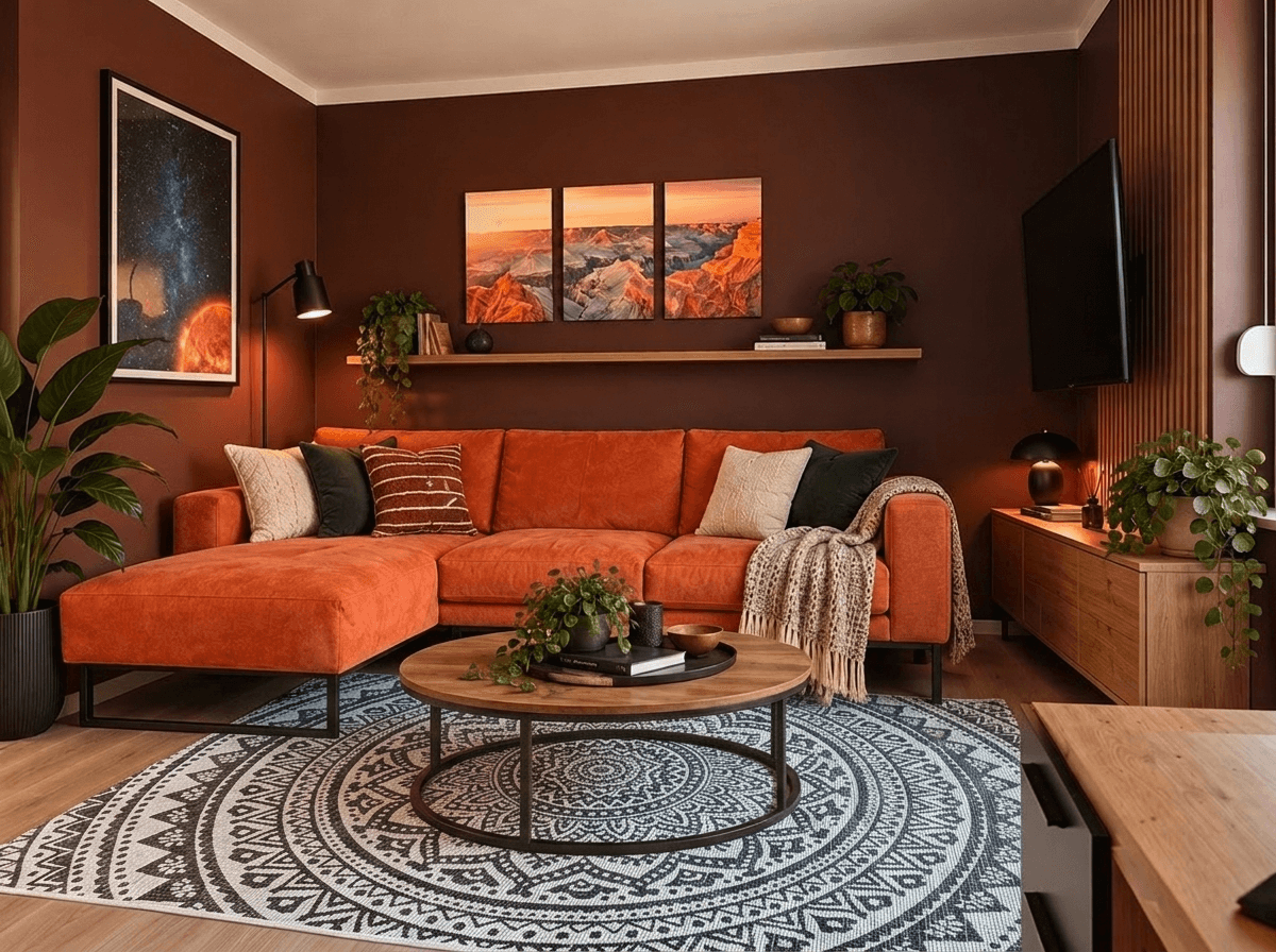 Interior design in Contemporary style — Living Room by GenRoom AI