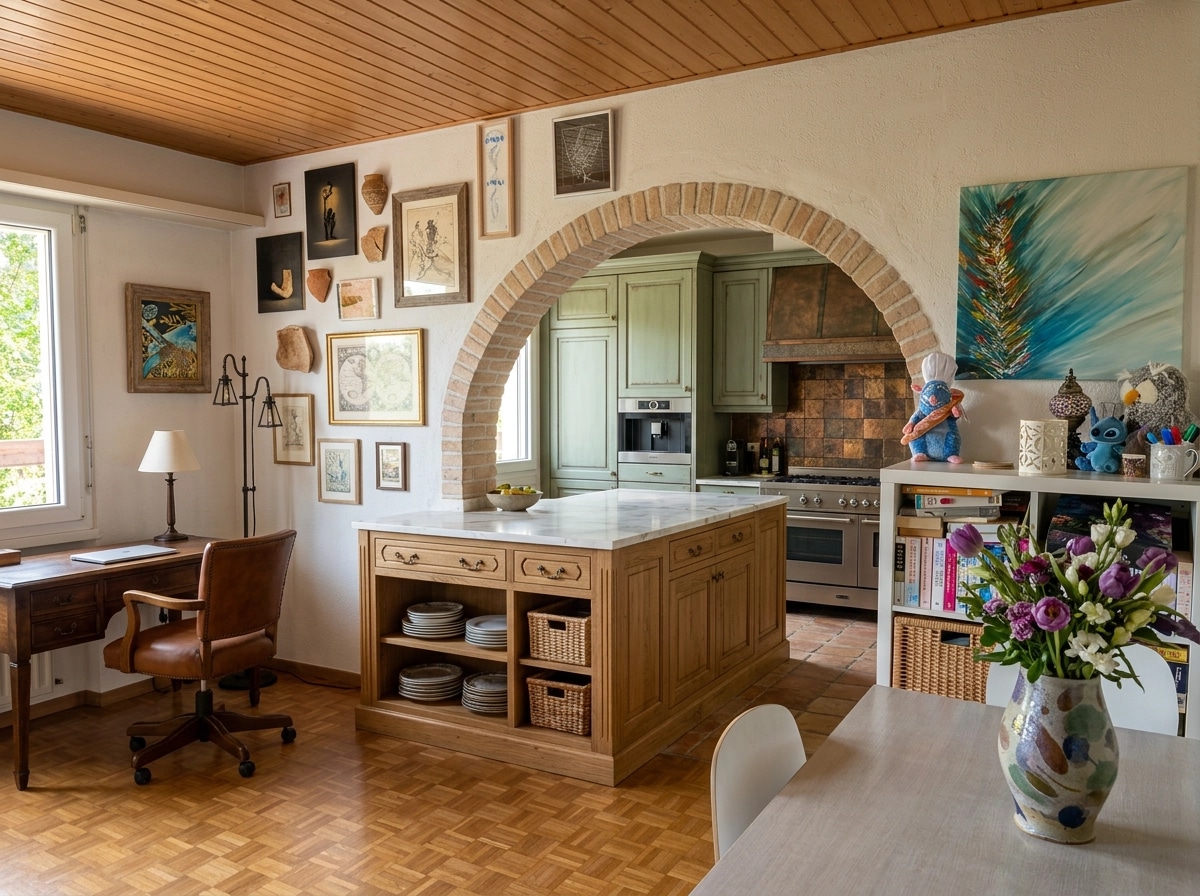 Interior design in Mediterranean style — Living Room by GenRoom AI