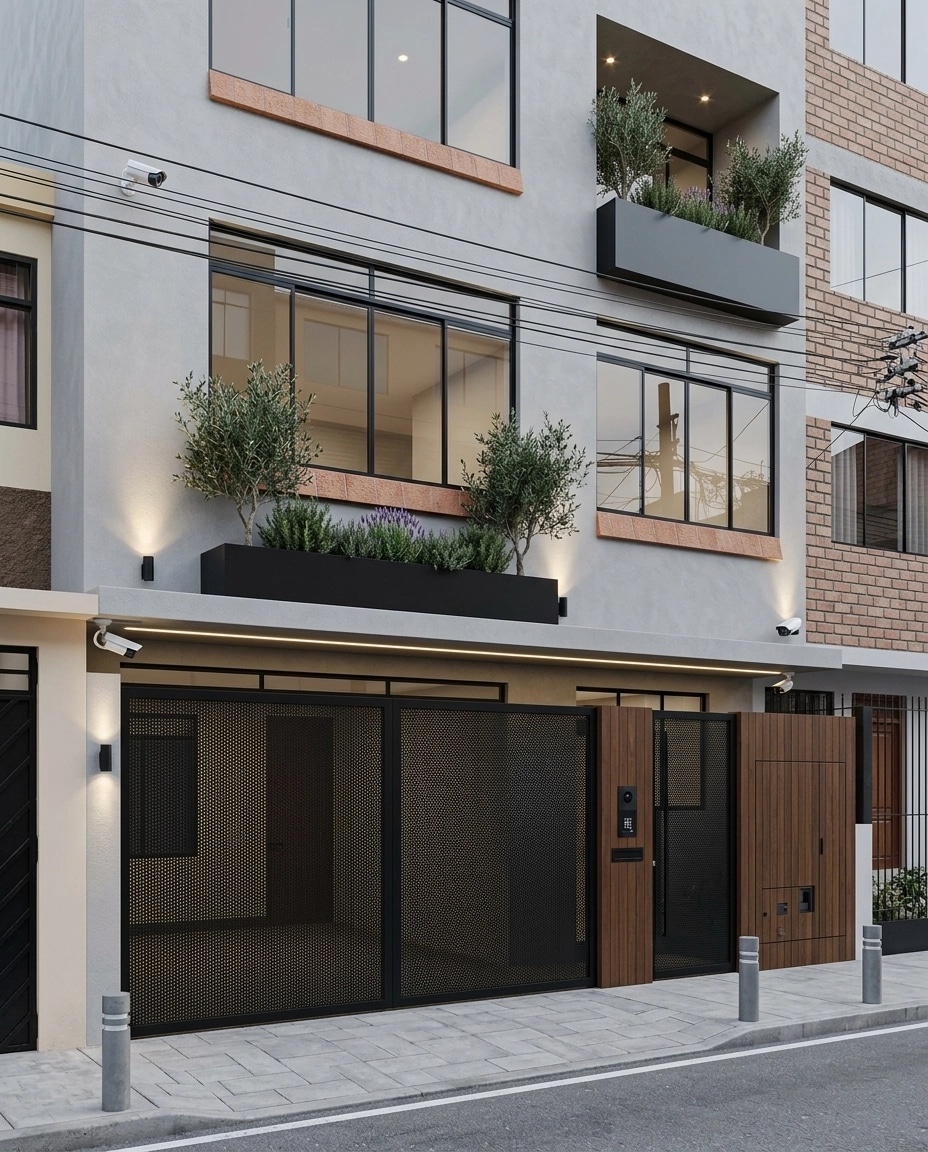 Minimalist Facade Facade design — facade photo by GenRoom AI