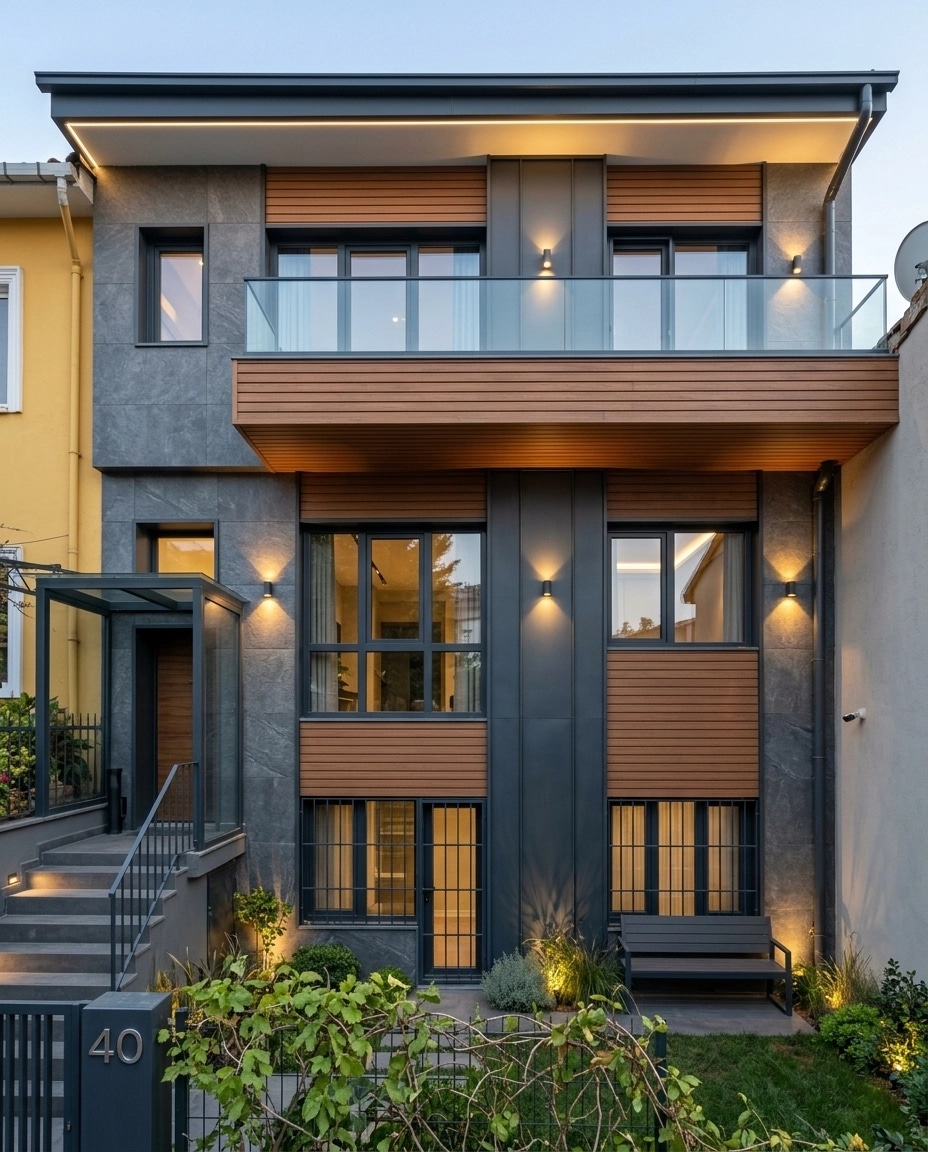Contemporary Facade Facade design — facade photo by GenRoom AI