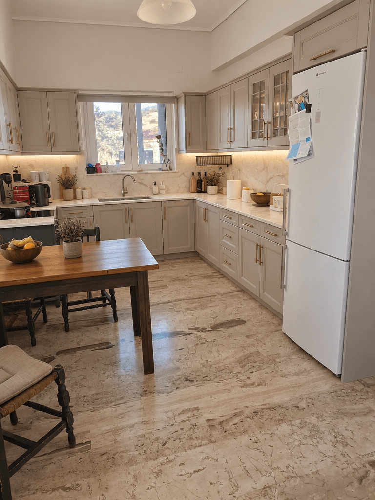 Kitchen interior in no_style style — photo by GenRoom AI
