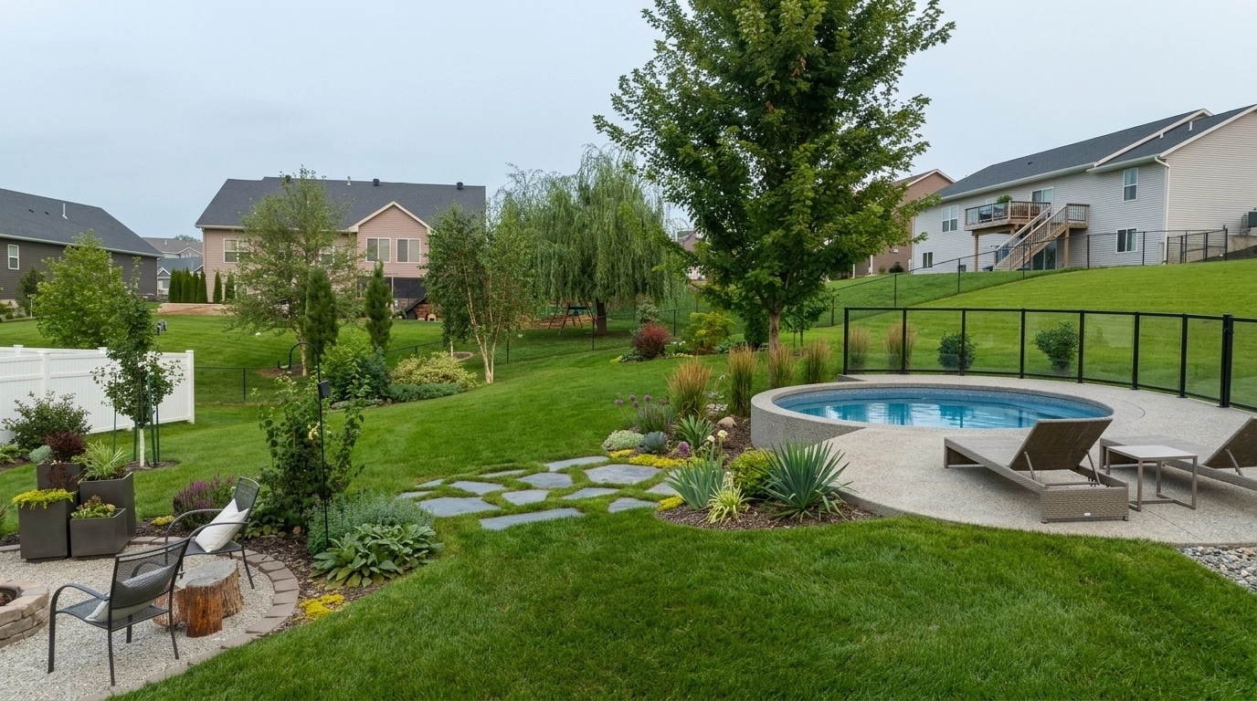 Contemporary Yard Yard design — yard photo by GenRoom AI