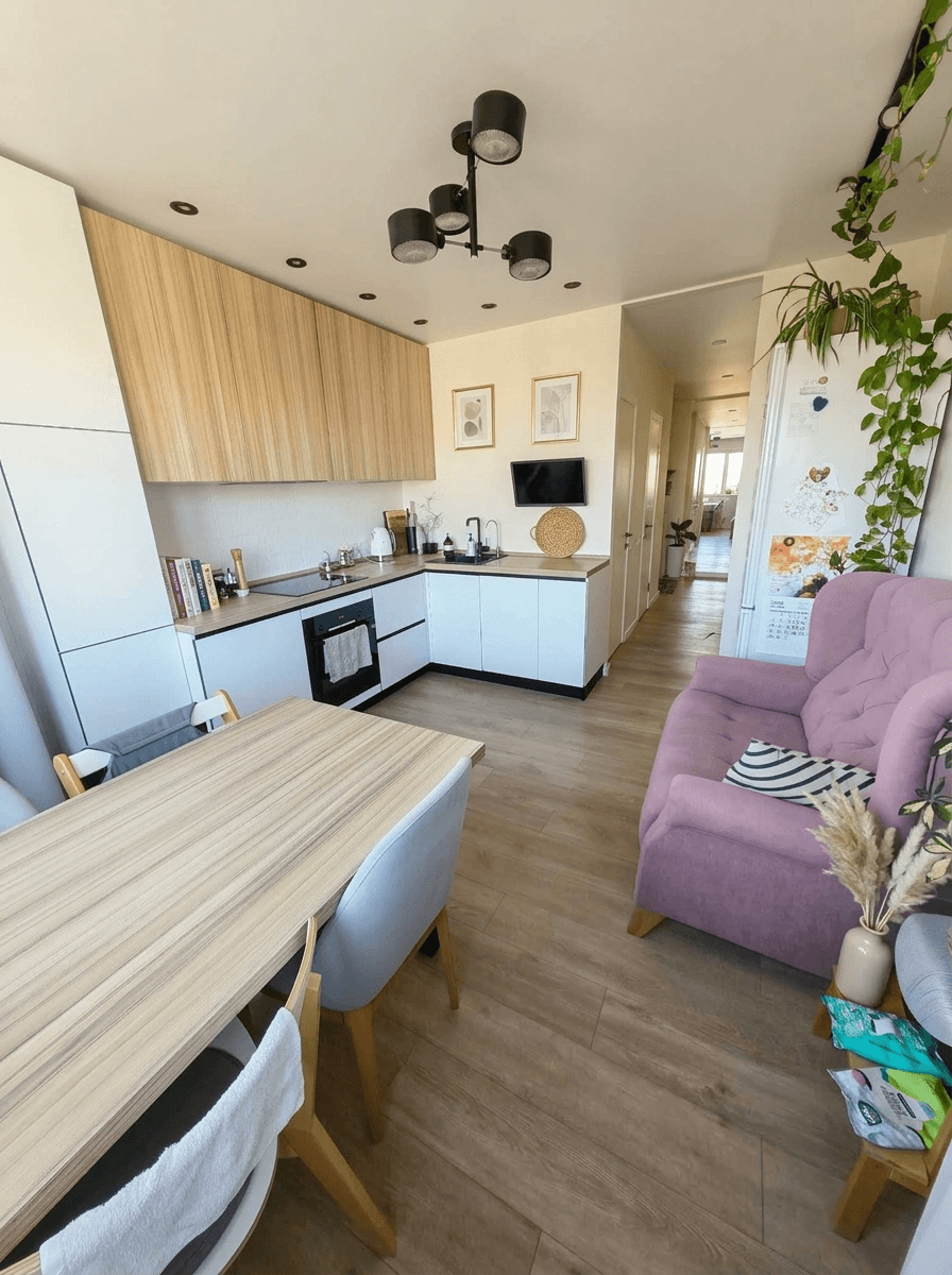 Kitchen interior in no_style style — photo by GenRoom AI