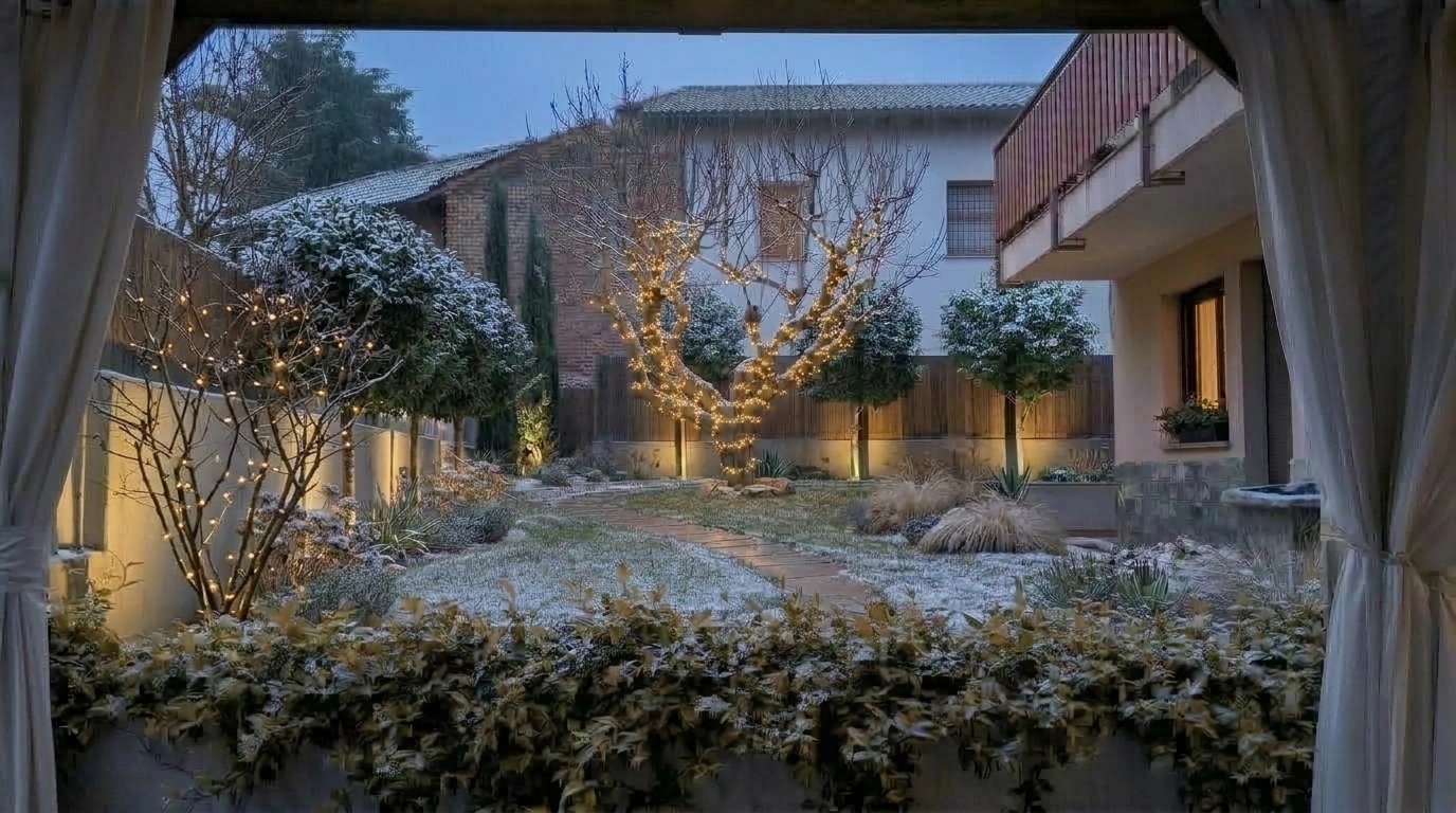 Yard design in no_style style — photo by GenRoom AI