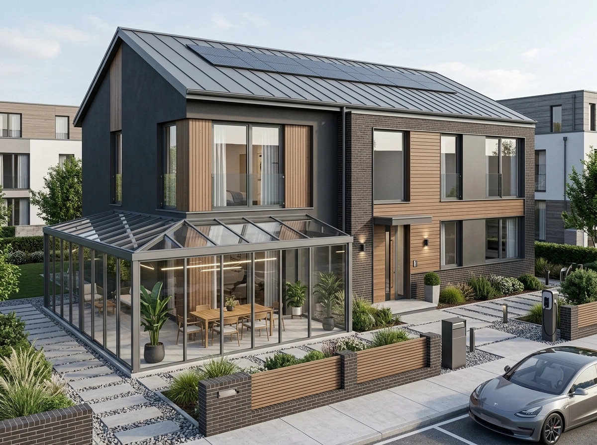 Contemporary Facade Facade design — facade photo by GenRoom AI