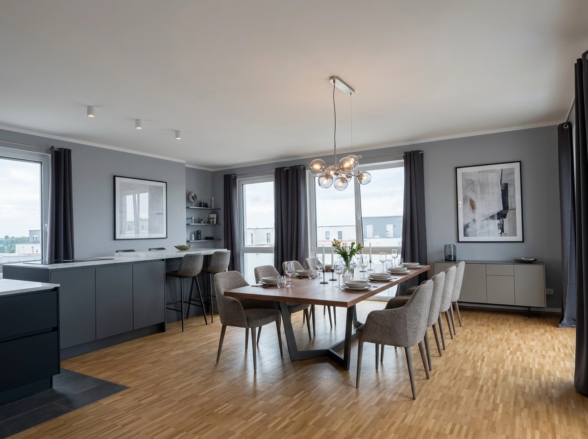 Interior design in Contemporary style — dining_room by GenRoom AI
