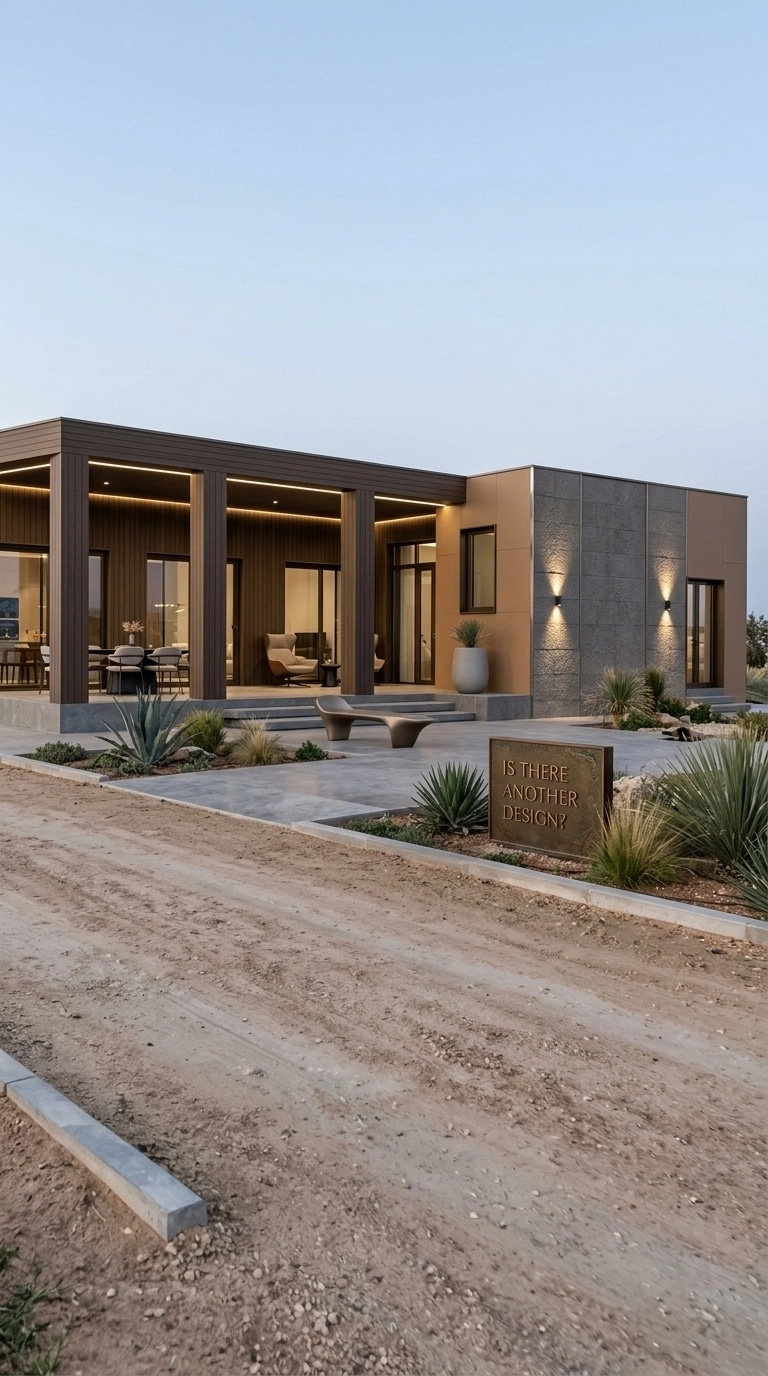 Contemporary Facade Fasad design — facade photo by GenRoom AI