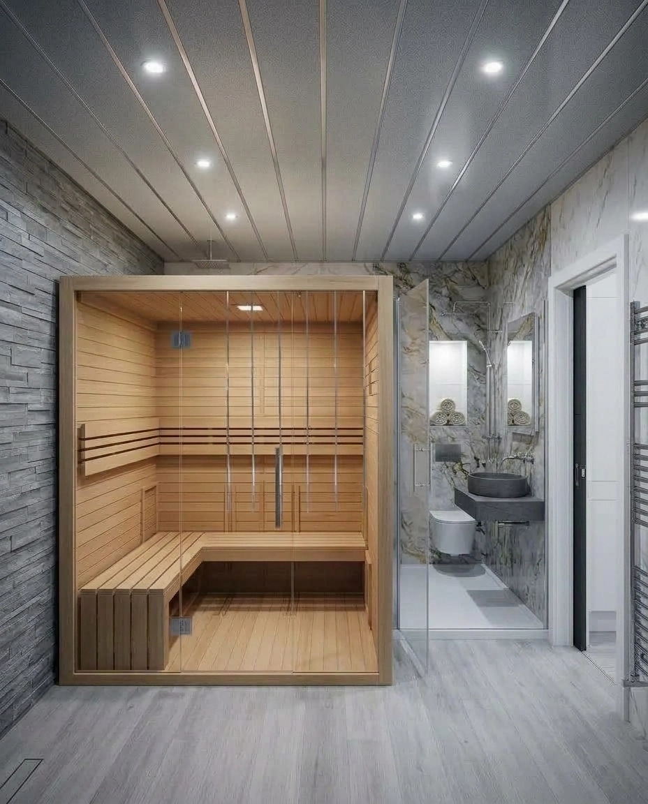Minimalism Bathroom design — interior photo by GenRoom AI
