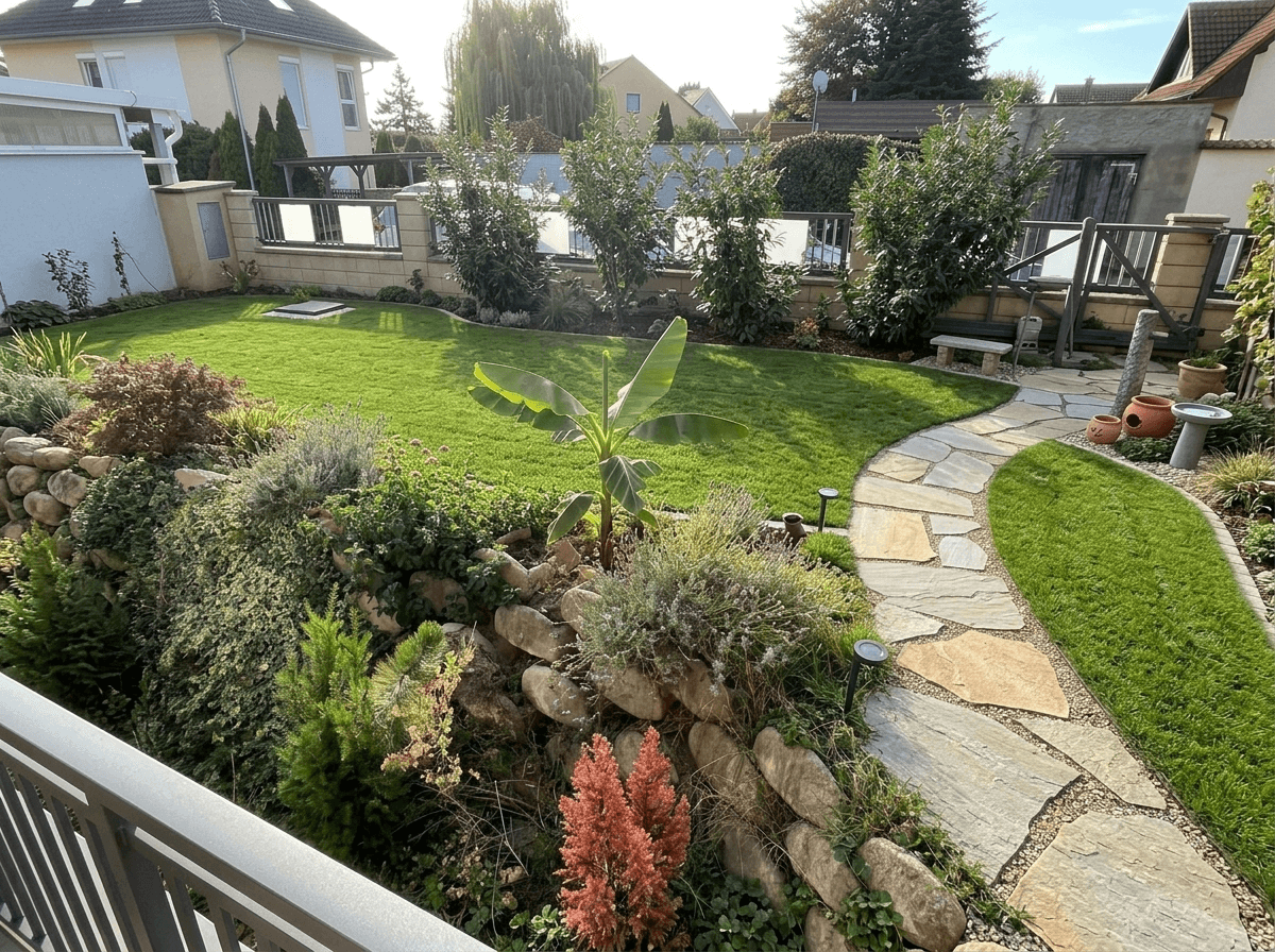 Yard design in no_style style — photo by GenRoom AI