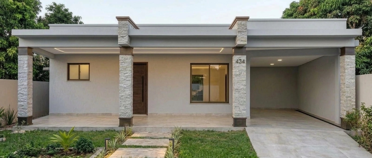 Contemporary Facade Facade design — facade photo by GenRoom AI