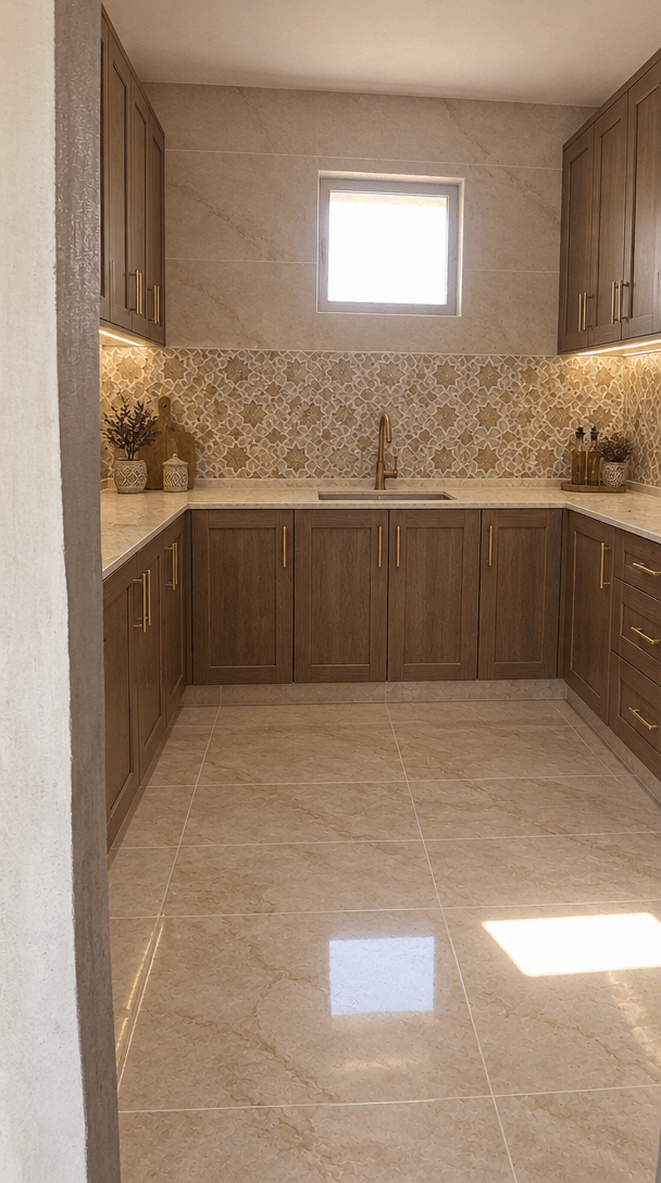 Interior design in Arabian / Moroccan style — Kitchen by GenRoom AI
