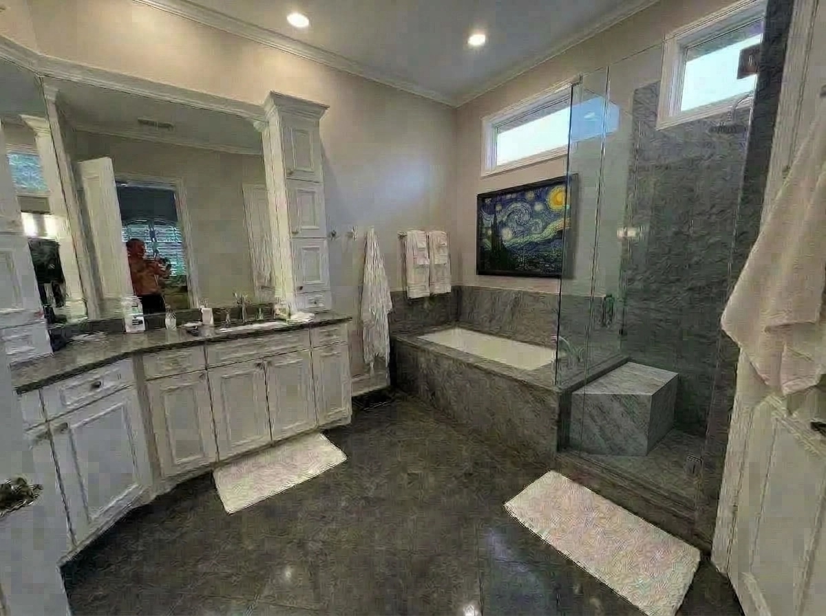 Bathroom interior in no_style style — photo by GenRoom AI