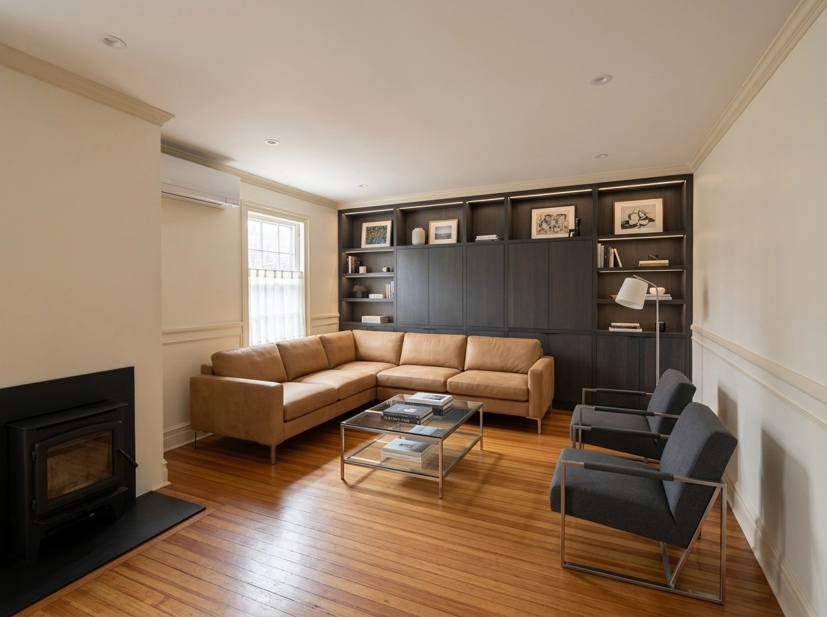 Interior design in Contemporary style — Living Room by GenRoom AI