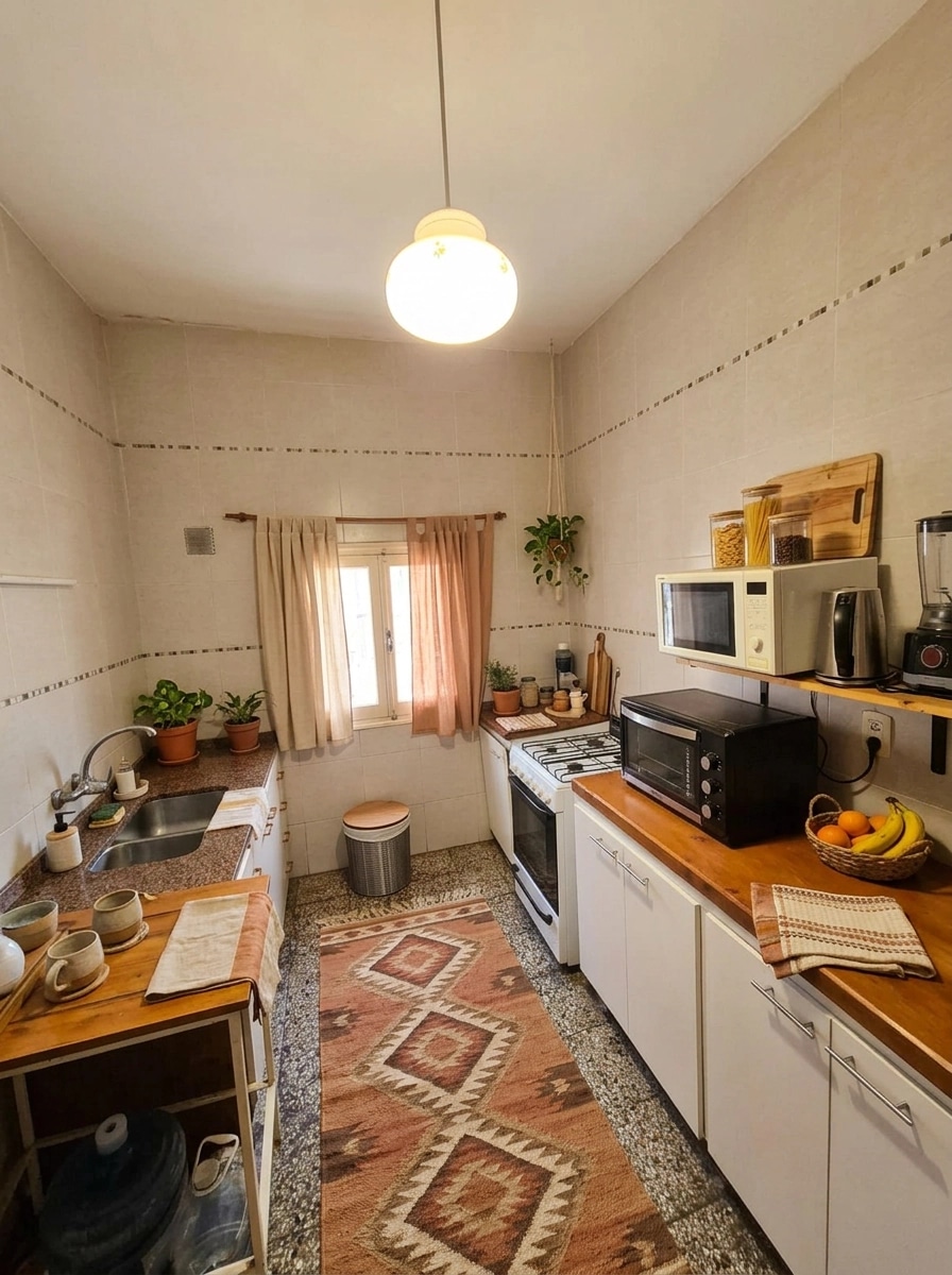 Kitchen interior in no_style style — photo by GenRoom AI