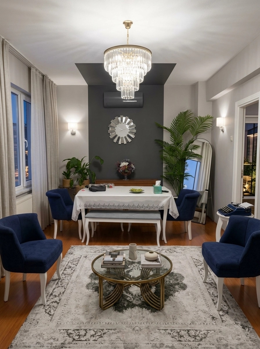 Interior design in Contemporary style — Living Room by GenRoom AI