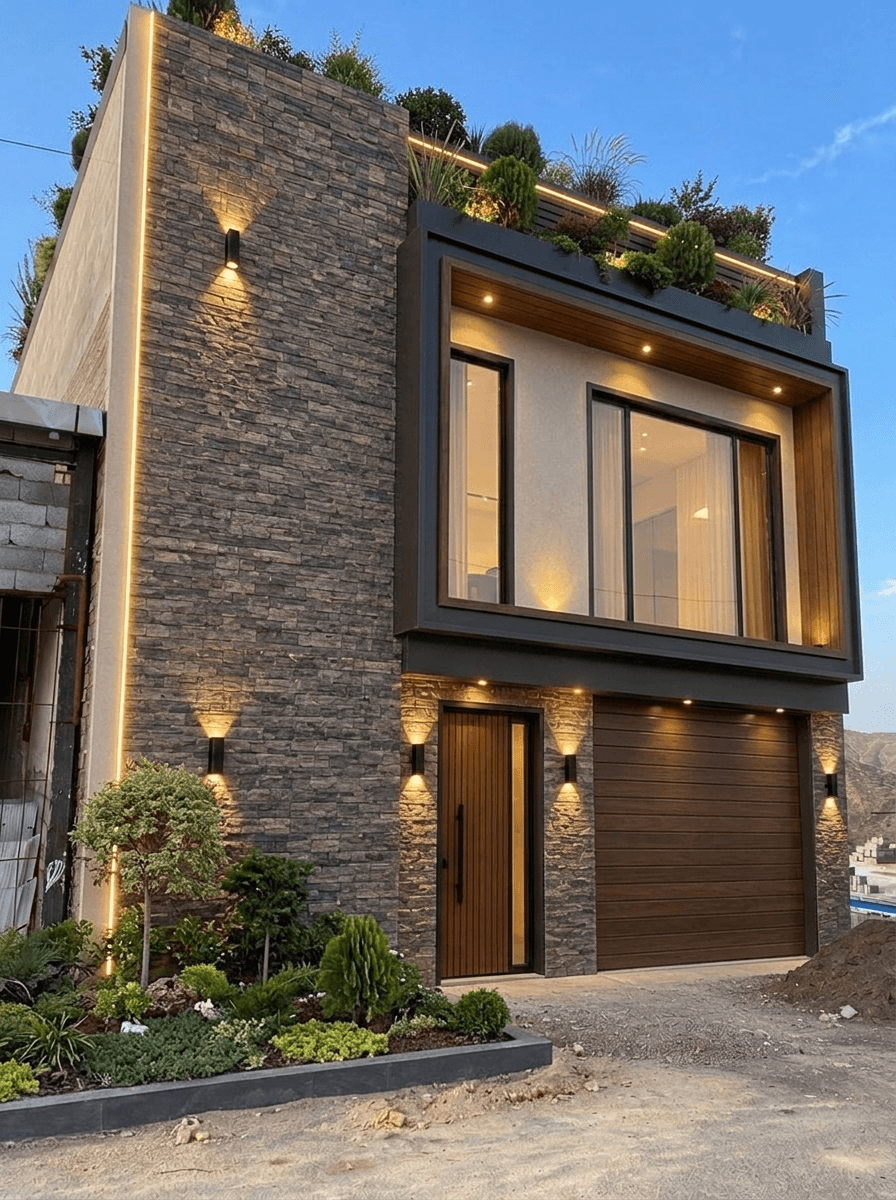Facade design in Contemporary Facade style — Facade by GenRoom AI