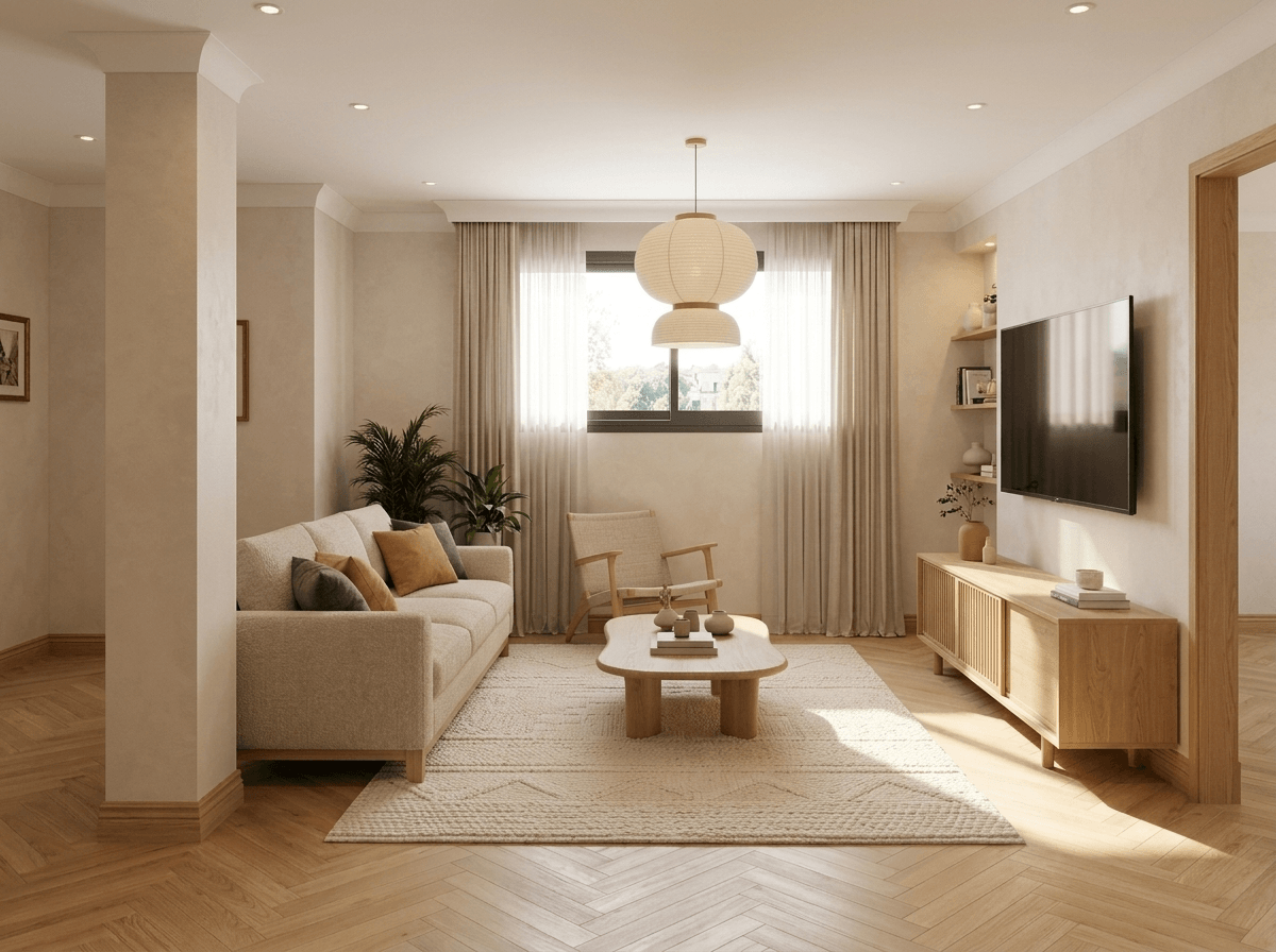 Interior design in Classic style — Living Room by GenRoom AI
