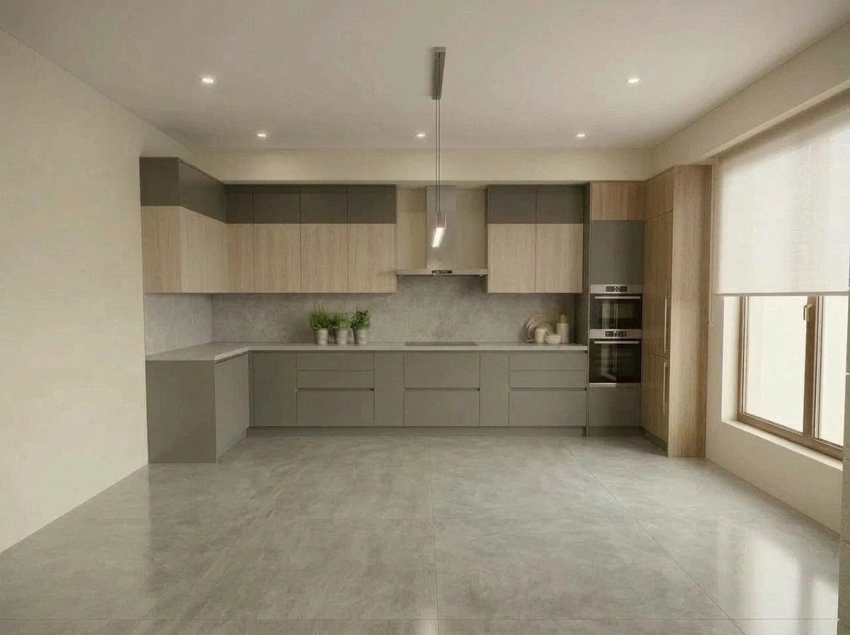Kitchen interior in no_style style — photo by GenRoom AI