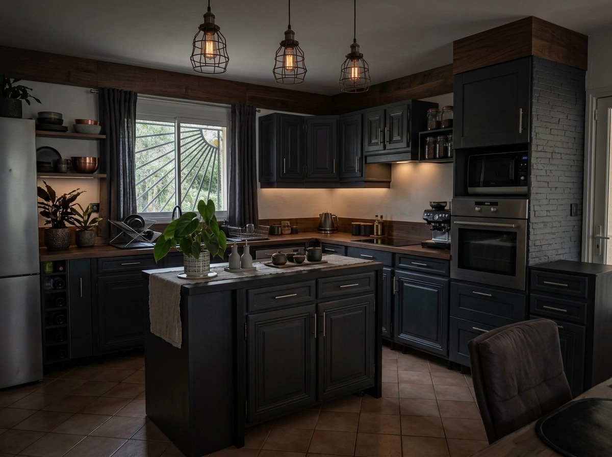Interior design in Scandinavian style — Kitchen by GenRoom AI