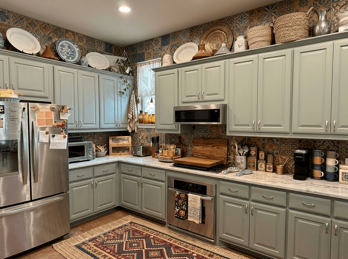 Interior design in Eclectic style — Kitchen by GenRoom AI