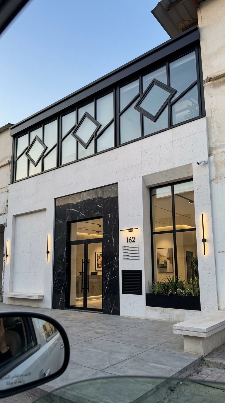 Contemporary Facade Facade design — facade photo by GenRoom AI