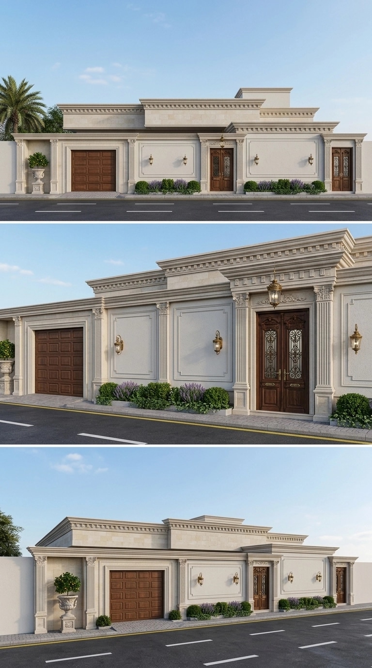 Classic Facade Facade design — facade photo by GenRoom AI