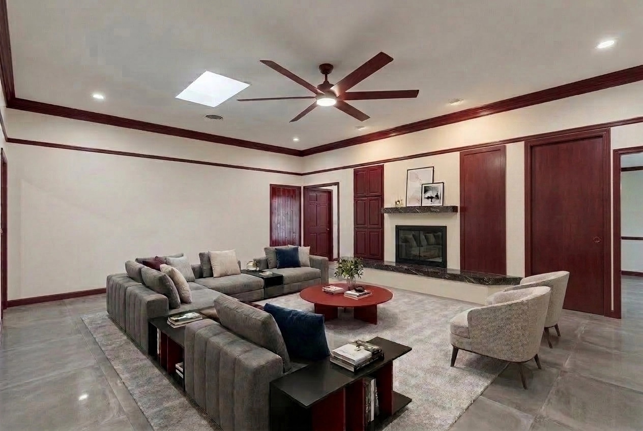 Interior design in Contemporary style — Living Room by GenRoom AI