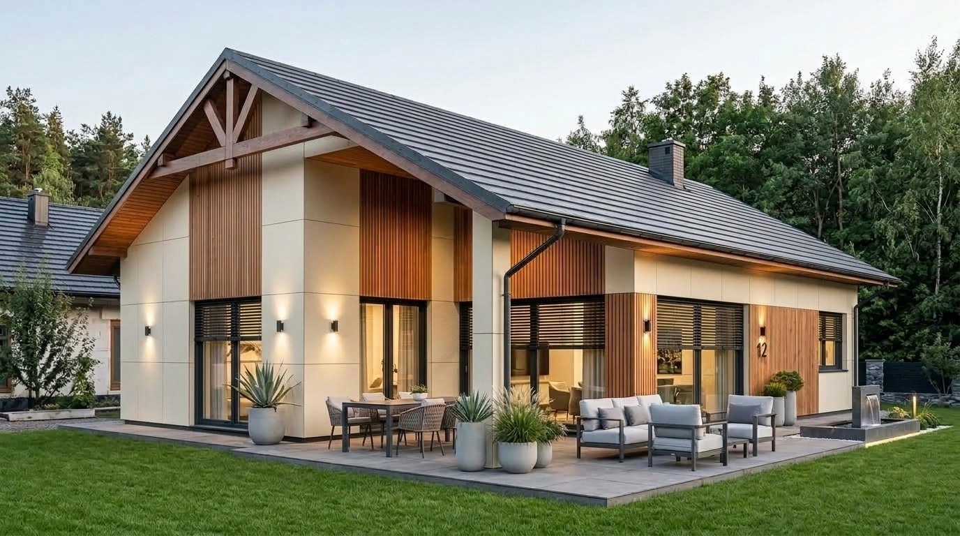 Contemporary Facade Facade design — facade photo by GenRoom AI