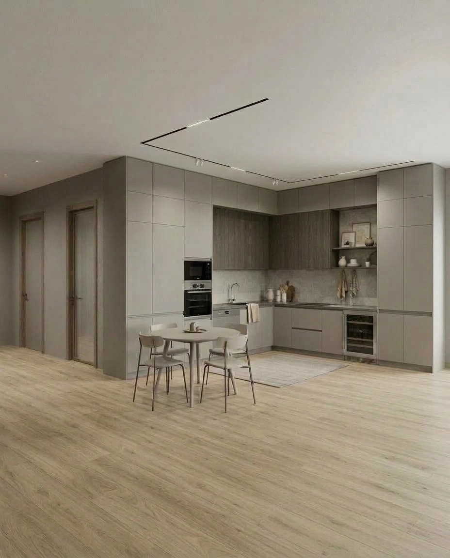 Contemporary Kitchen design — interior photo by GenRoom AI