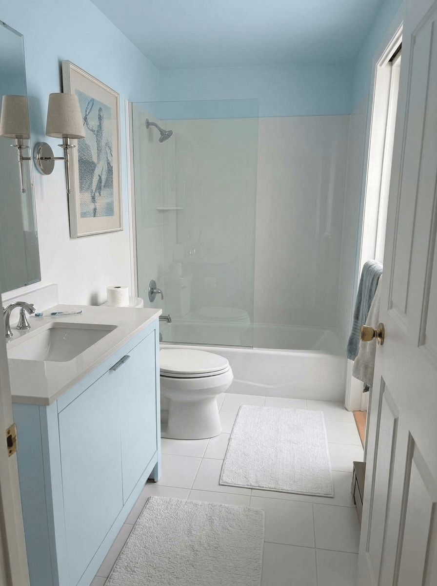 Bathroom interior in no_style style — photo by GenRoom AI