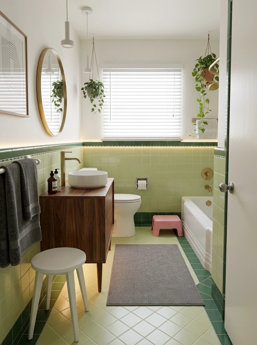 Interior design in Scandinavian style — Bathroom by GenRoom AI