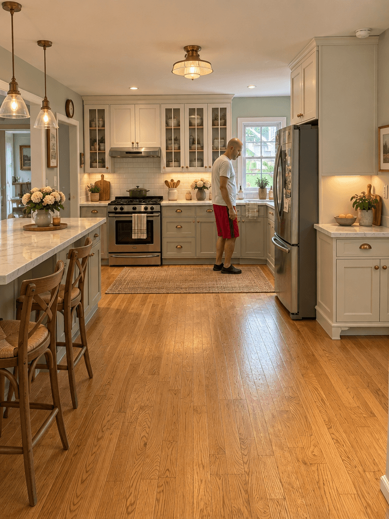 Kitchen interior in no_style style — photo by GenRoom AI