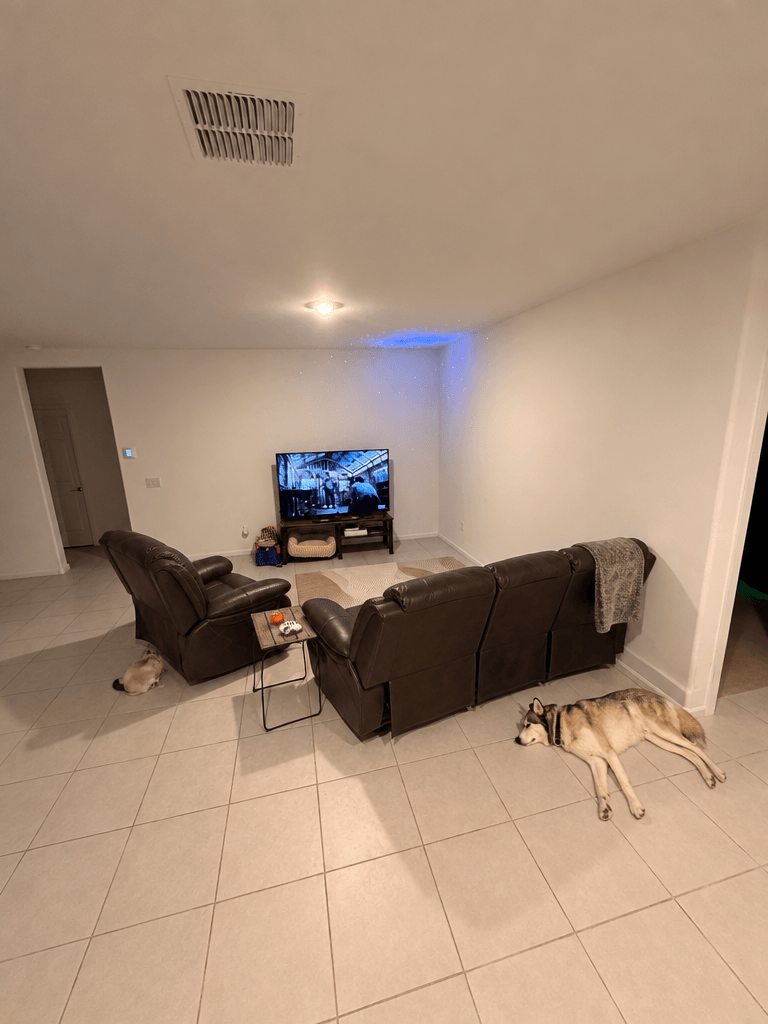 Minimalism Living Room design — interior photo by GenRoom AI