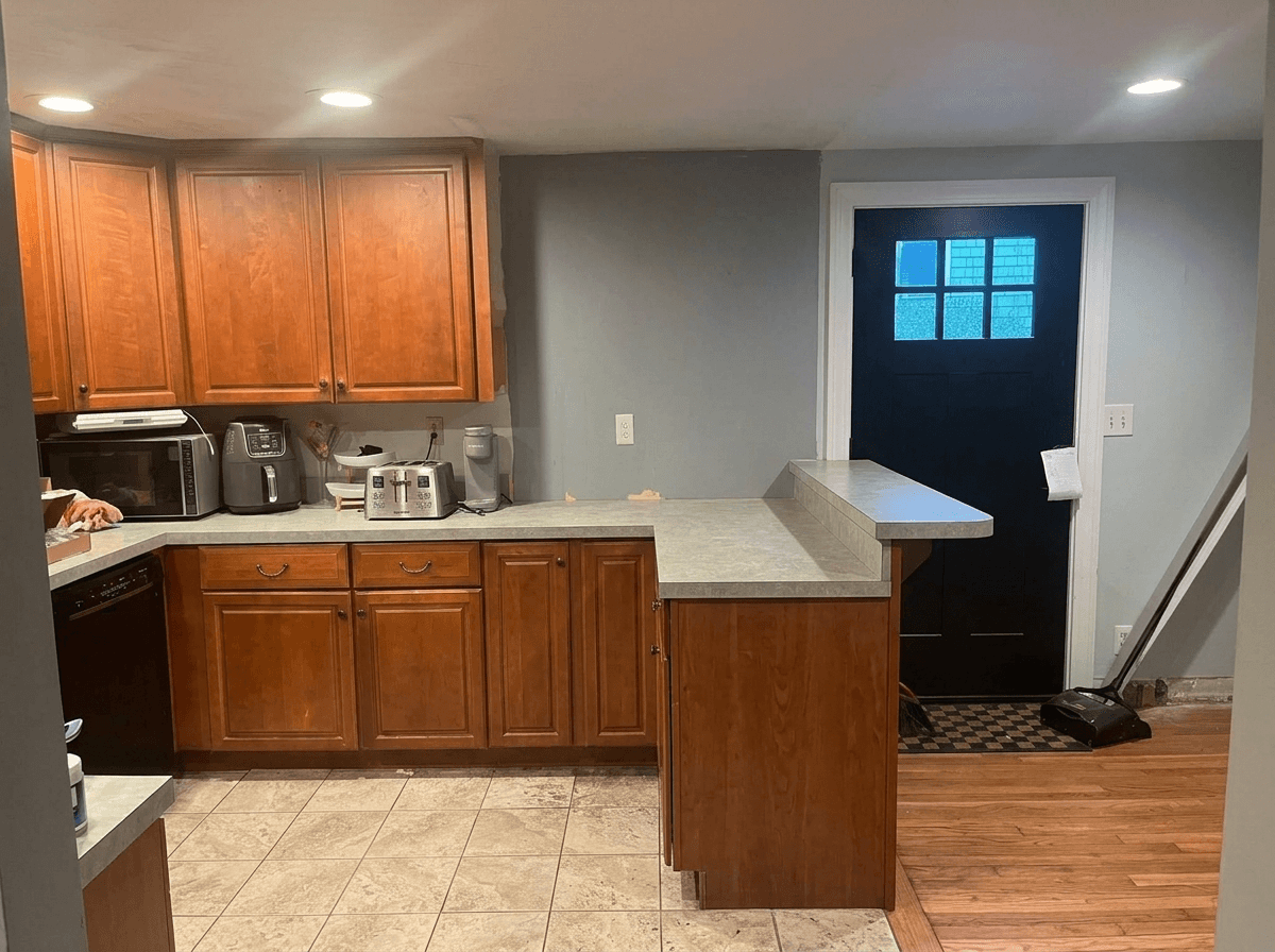 Kitchen interior in no_style style — photo by GenRoom AI