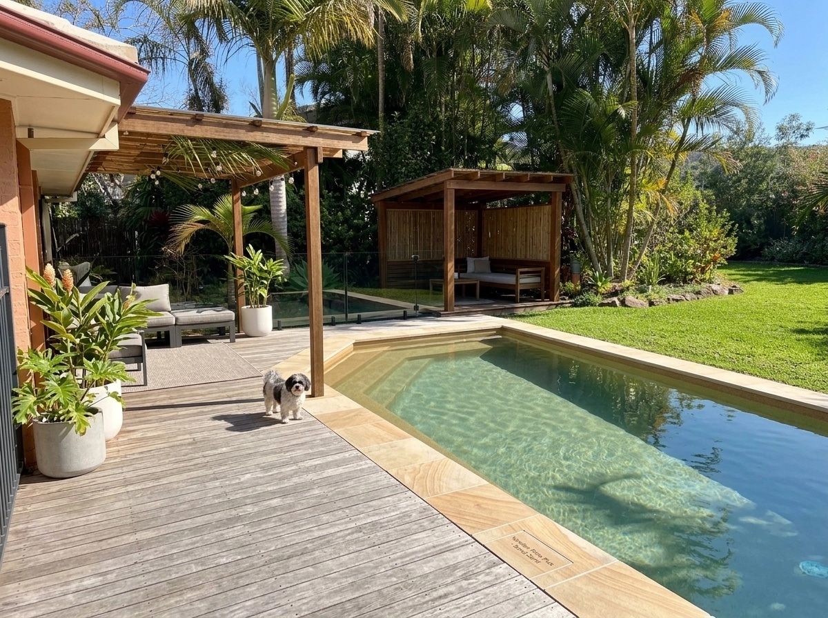 Yard design in no_style style — photo by GenRoom AI