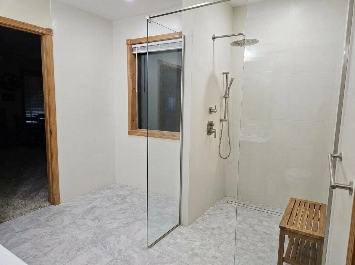 Bathroom interior in no_style style — photo by GenRoom AI