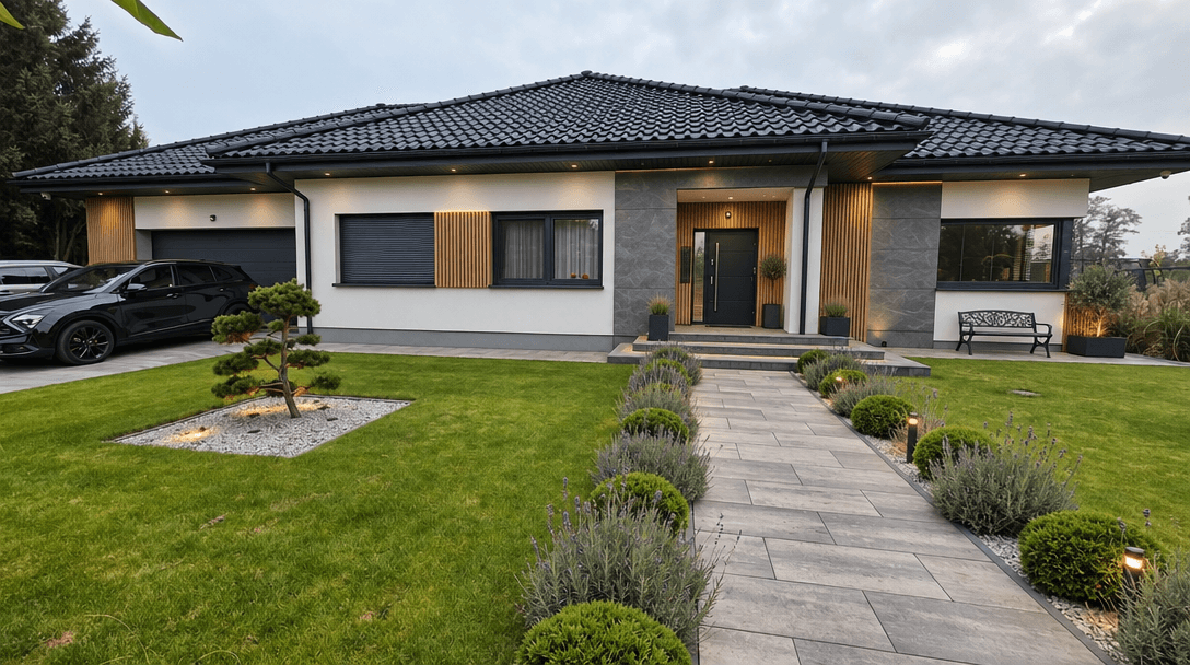 Contemporary Facade Facade design — facade photo by GenRoom AI