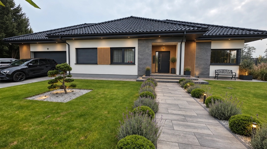 Facade design in Contemporary Facade style — Facade by GenRoom AI