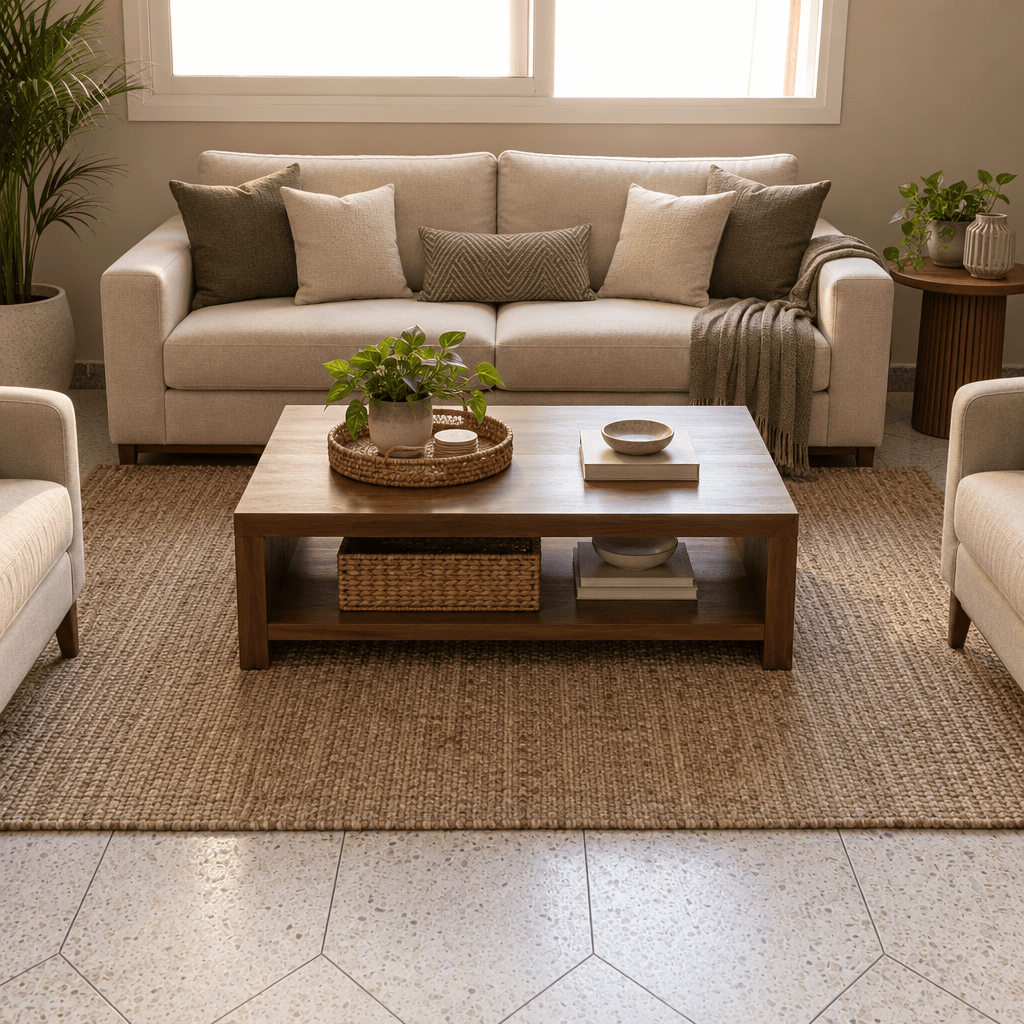 Contemporary Living Room design — interior photo by GenRoom AI